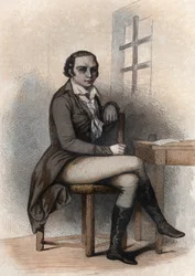 Porträt von André Marie Chénier (1762-1794), französischer Dichter
